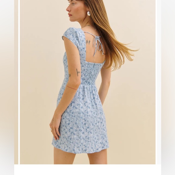 Reformation Loula Linen Dress - Picture 2 of 3